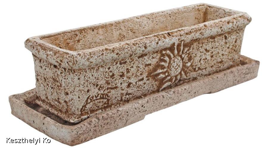 kö virágtartók,beton virágtartók,kaspó,balkonláda,virágláda,virágtartó,kaspó